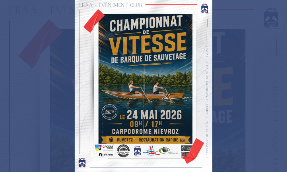 Le Championnat de Vitesse de barque de sauvetage s'installe au Carpodrome de Niévroz ce dimanche 24 mai. Retrouvez les horaires complets des courses et infos.
