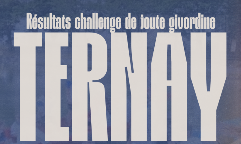 Retrouvez les résultats du premier Challenge de Joute Méthode Givordine 2026 disputé à Ternay avec les classements des Féminines -19 ans et des Cadets Légers.