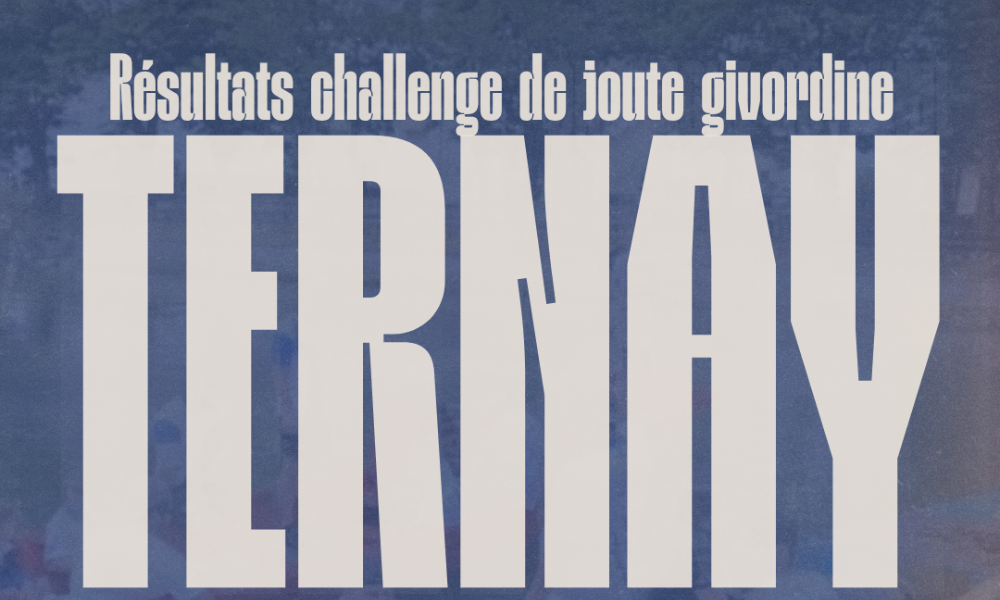 Retrouvez les résultats du premier Challenge de Joute Méthode Givordine 2026 disputé à Ternay avec les classements des Féminines -19 ans et des Cadets Légers.