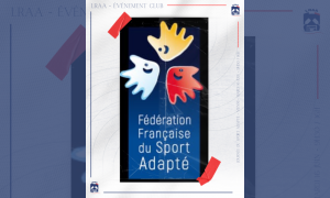 Logo de la Fédération Française du Sport Adapté pour la journée d'initiation à la barque à Vienne.